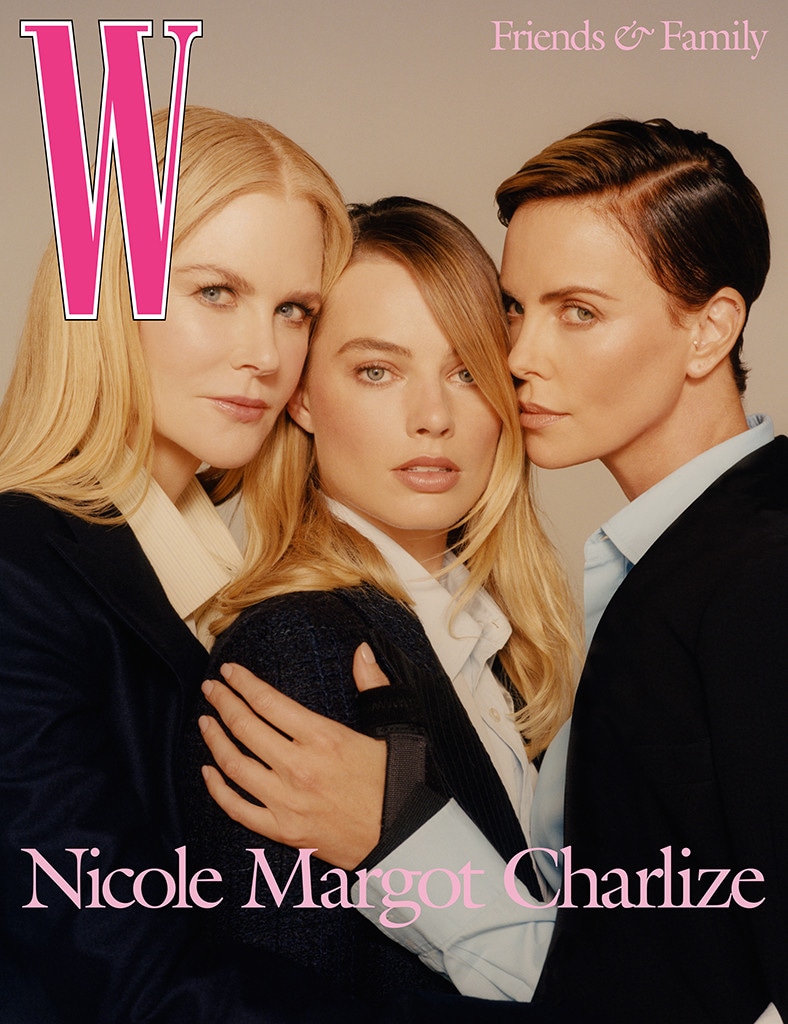 Charlize Theron, Nicole Kidman, Margot Robbie, W Magazine