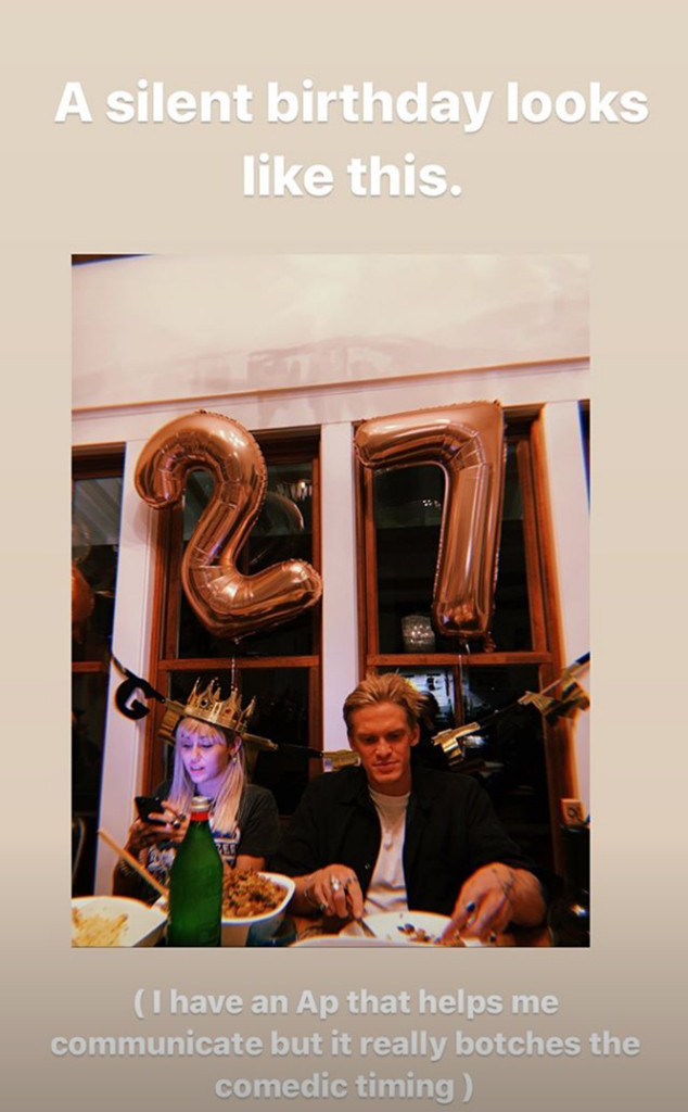 Inside Miley Cyrus Silent Birthday Celebration With Cody S E Online
