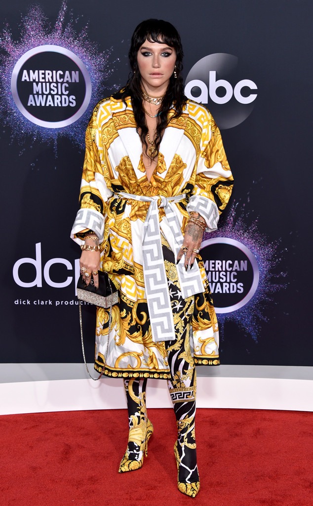 Kesha, 2019 American Music Awards, Red Carpet Fashion, Fashion Police Widget