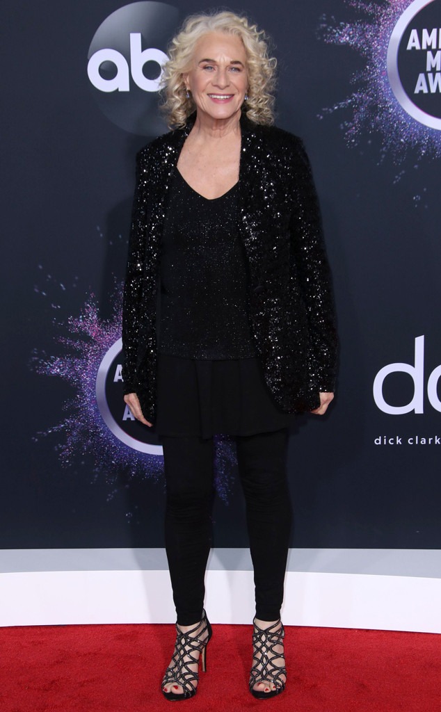 Carole King, 2019 American Music Awards, Red Carpet Fashion