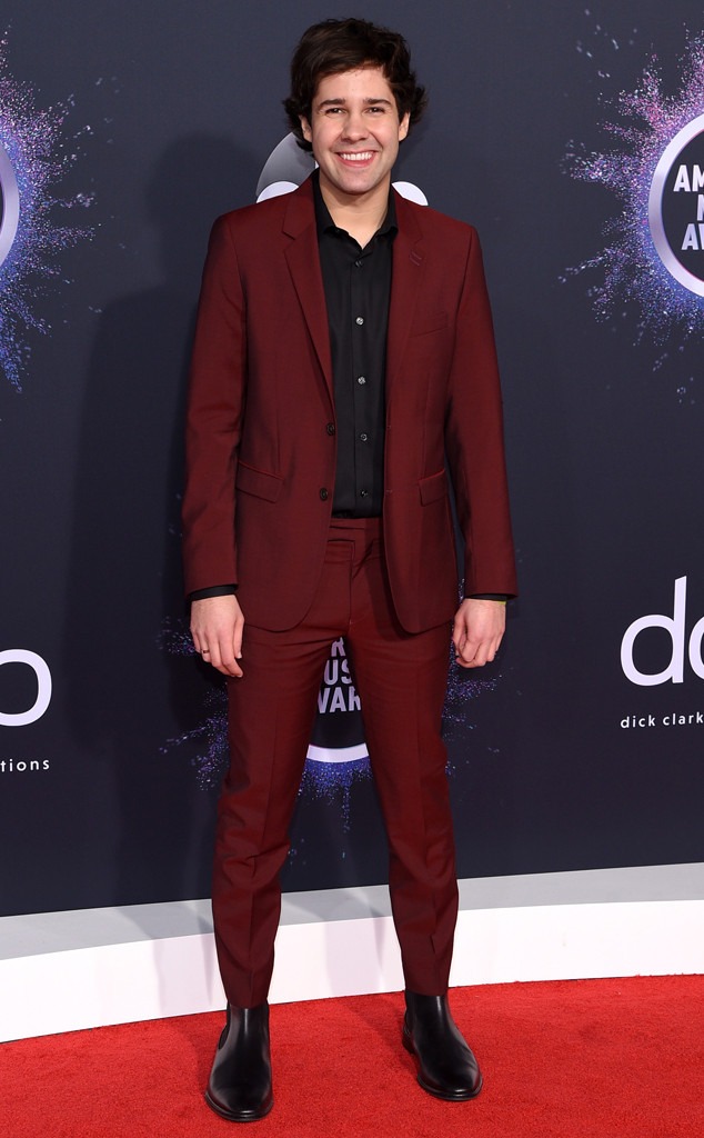 David Dobrik, 2019 American Music Awards, Red Carpet Fashion