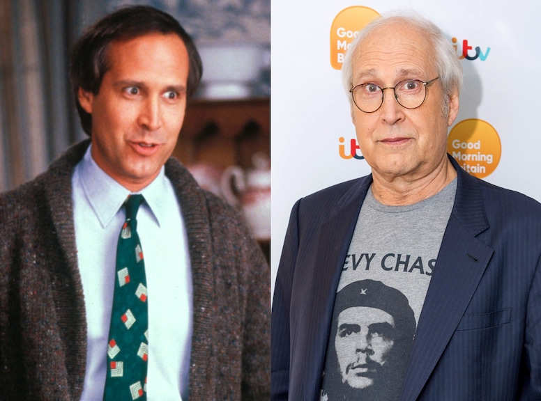 Chevy Chase, Christmas Vacation, Then and Now