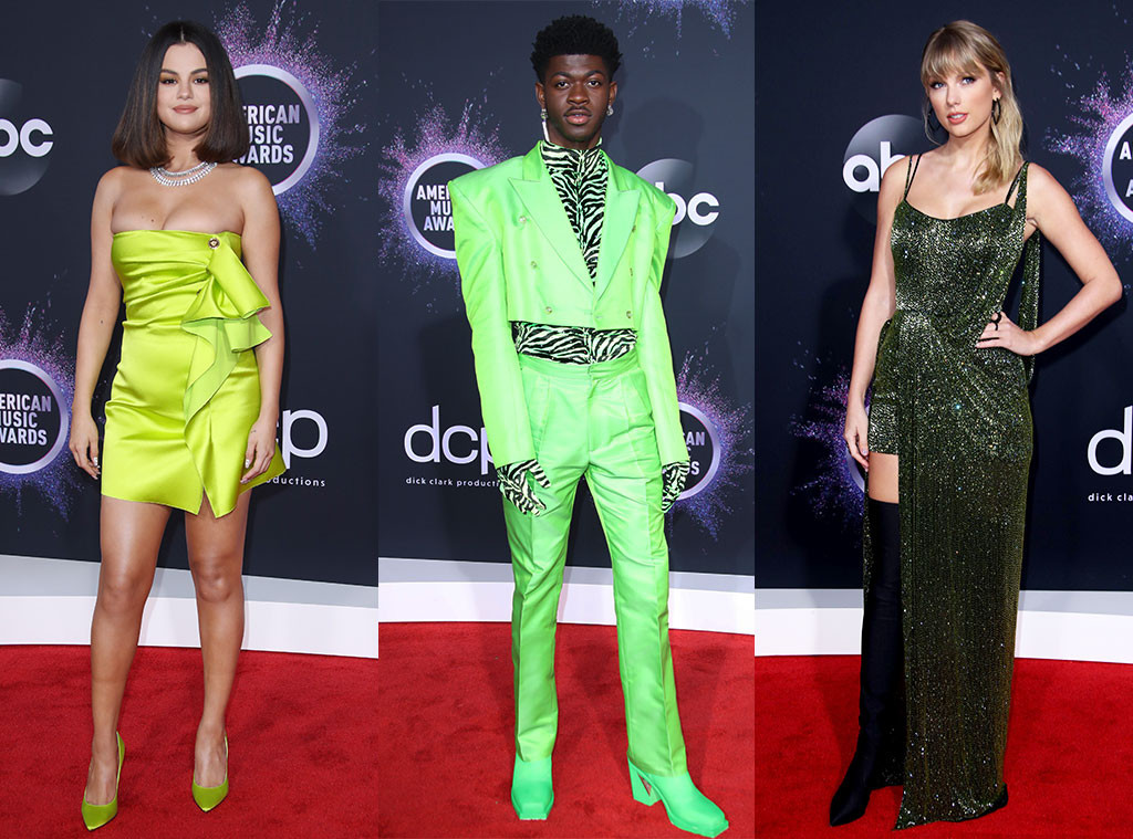 Ecomm: AMAs Green Trend, Selena Gomez, Lil Nas X, Taylor Swift 