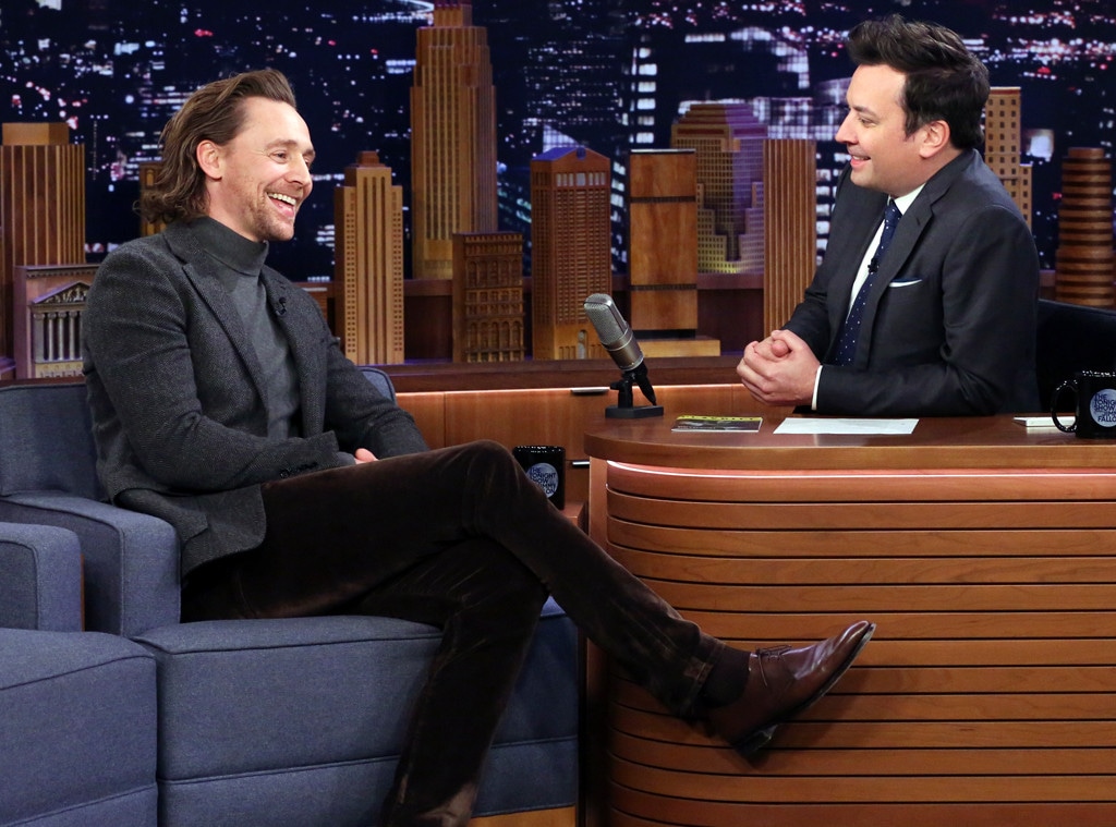 Tom Hiddleston, The Tonight Show Starring Jimmy Fallon 2019