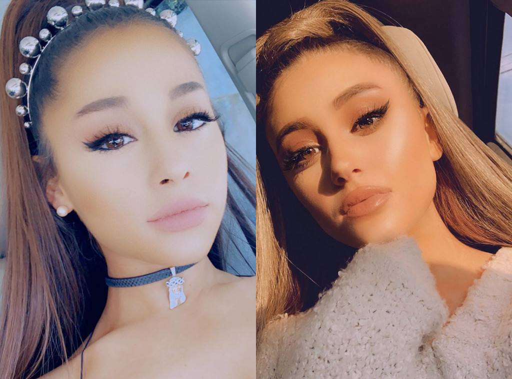 ariana grande really does have a twin