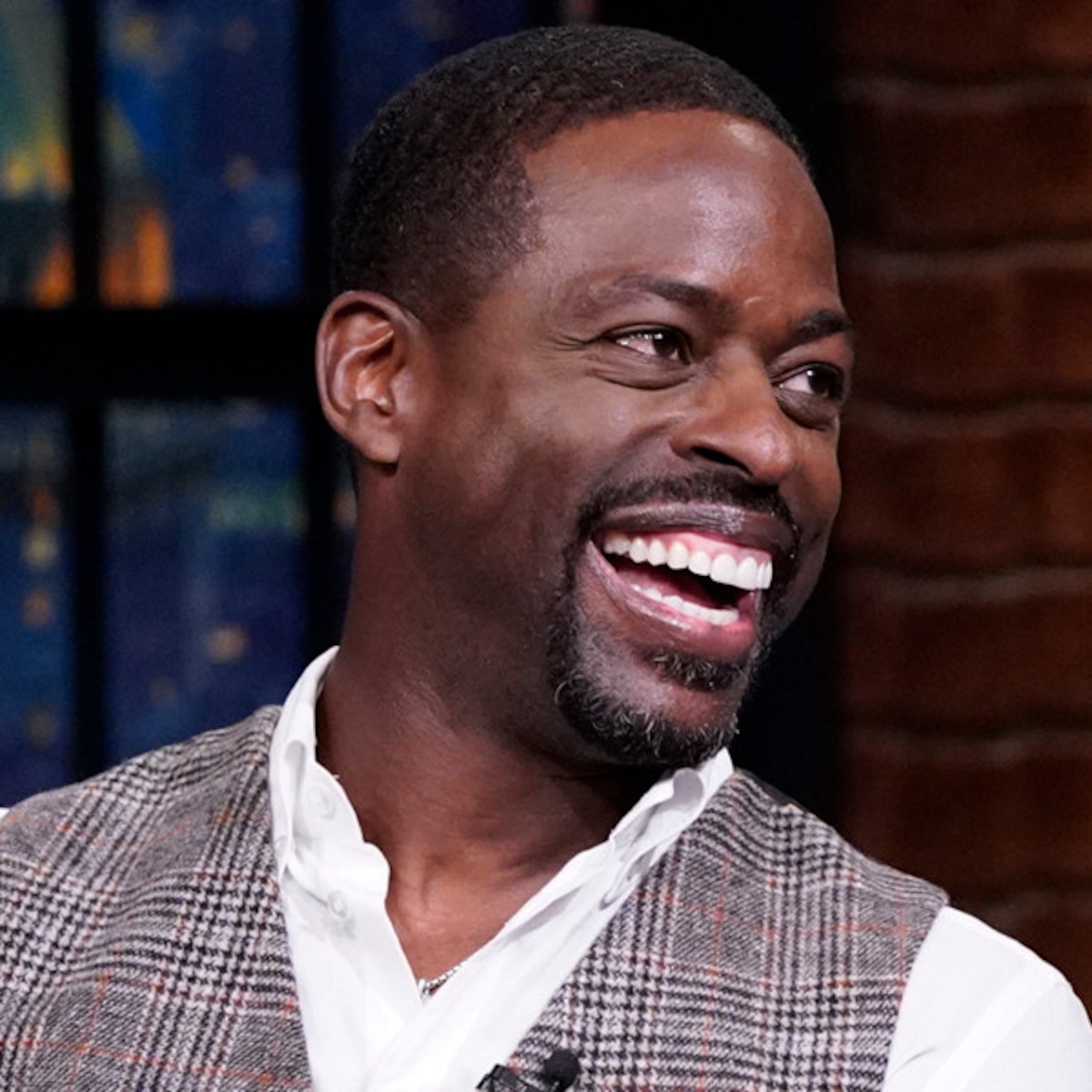Sterling K Brown Totally Traumatized His Kids With His Acting E Online Sterling K Brown Totally Traumatized His Kids With His Acting E Online