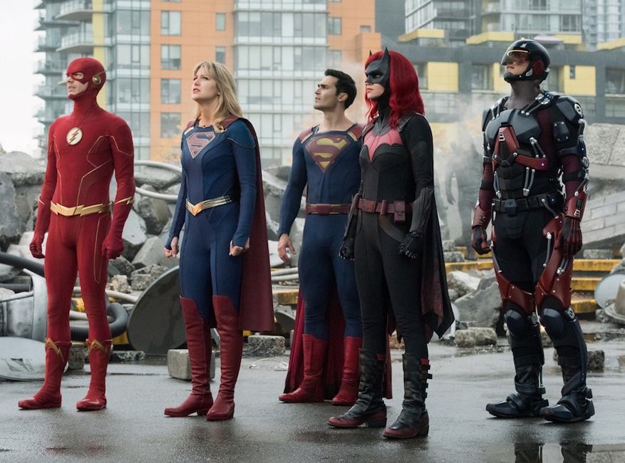 Crisis on Infinite Earths, The Flash, Arrow, Supergirl, Batwoman