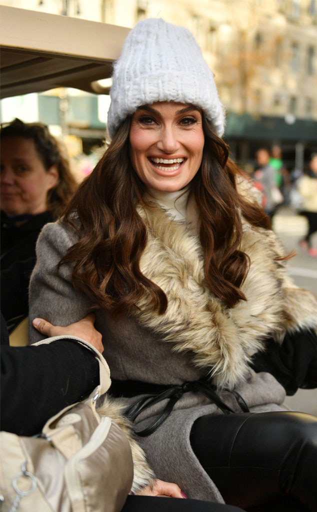 Idina Menzel from 2019 Macy's Thanksgiving Day Parade: Star Sightings