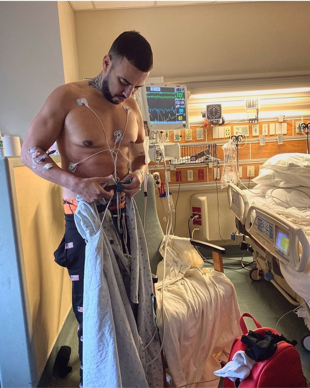 French Montana, hospital