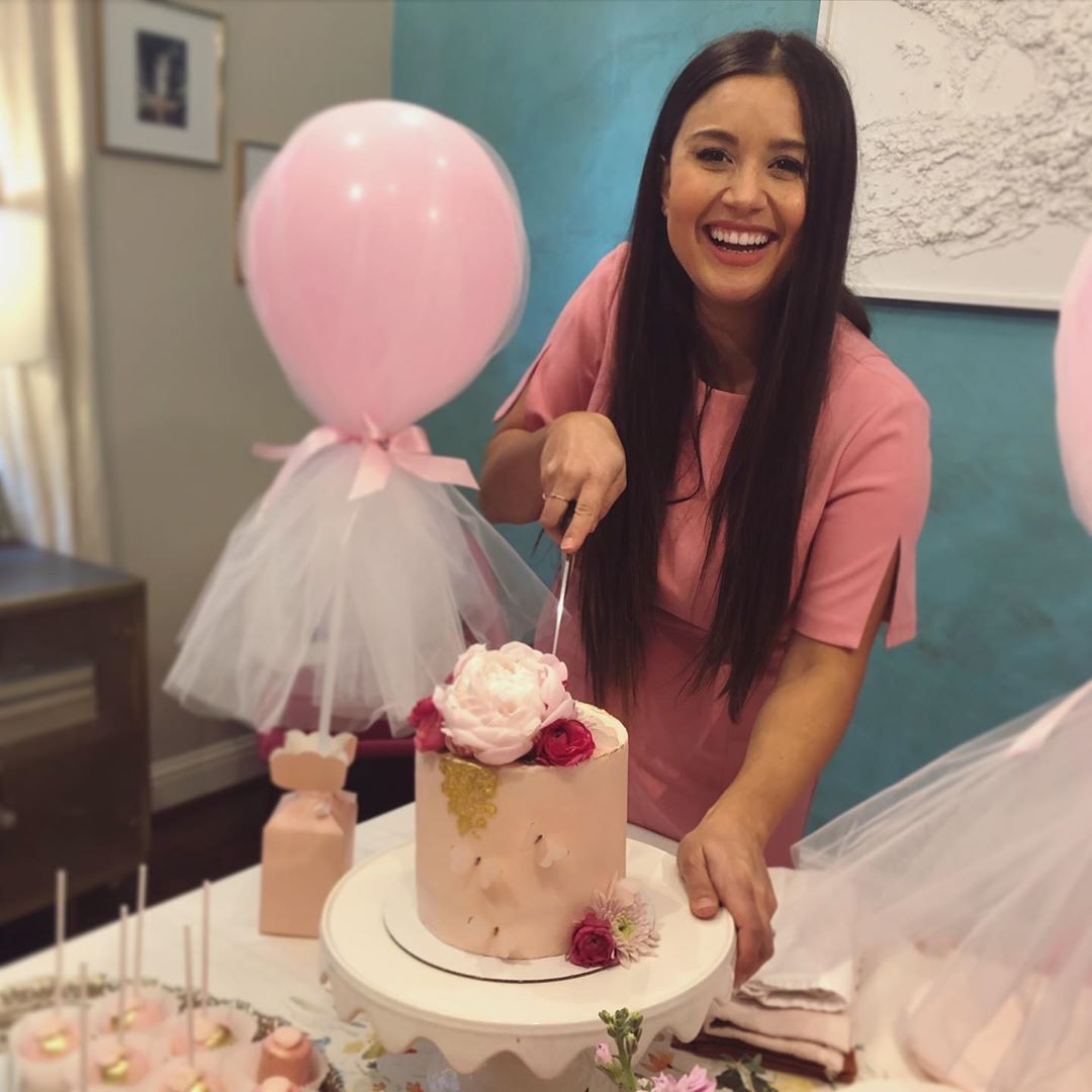 Catherine Giudici, Baby Shower, Instagram