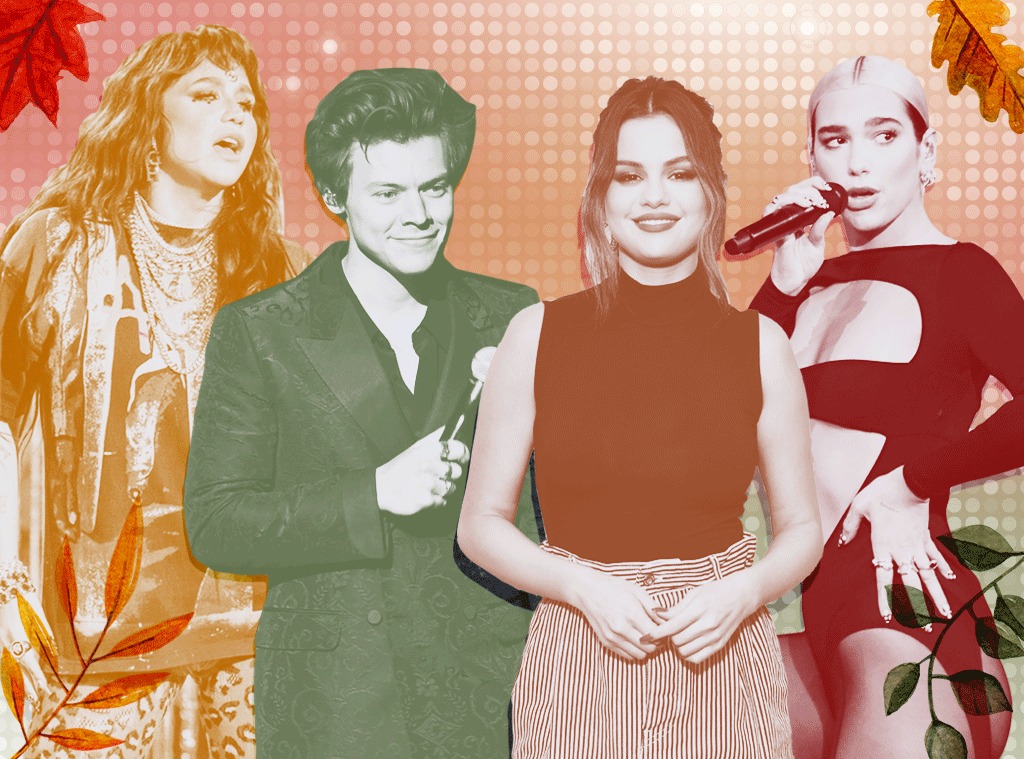 Fall Music Comebacks, Harry Styles, Kesha, Selena Gomez, Dua Lipa