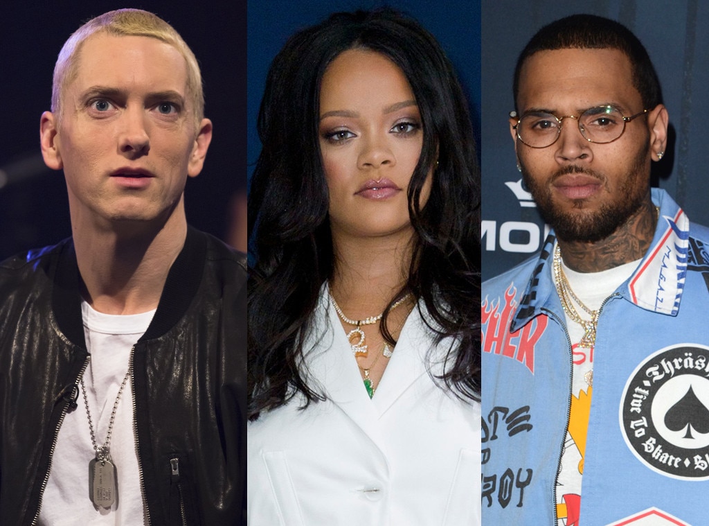 Eminem Allegedly Says He Sides With Chris Brown Over Rihanna Assault