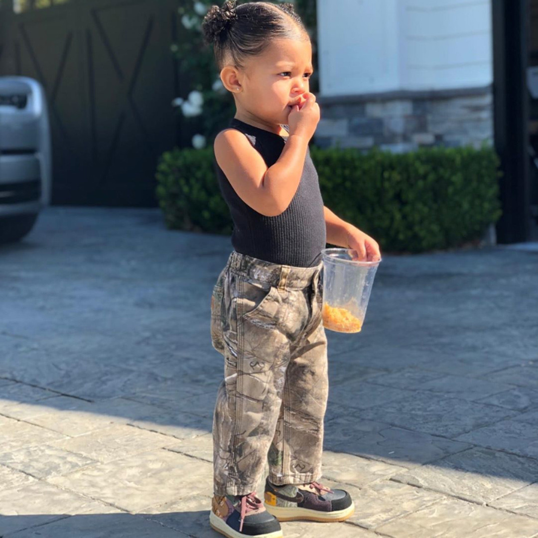 Travis Scott's New Photos of Stormi Webster Hit All the Travis Scott's New Photos of Stormi Webster Hit All the