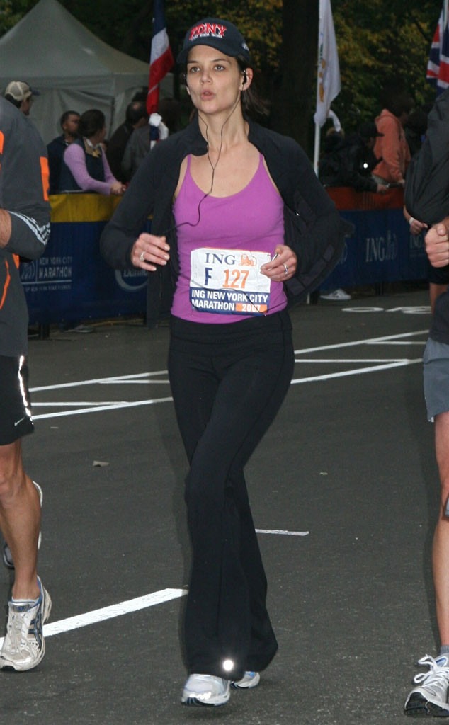 Katie Holmes, 2007 NYC Marathon