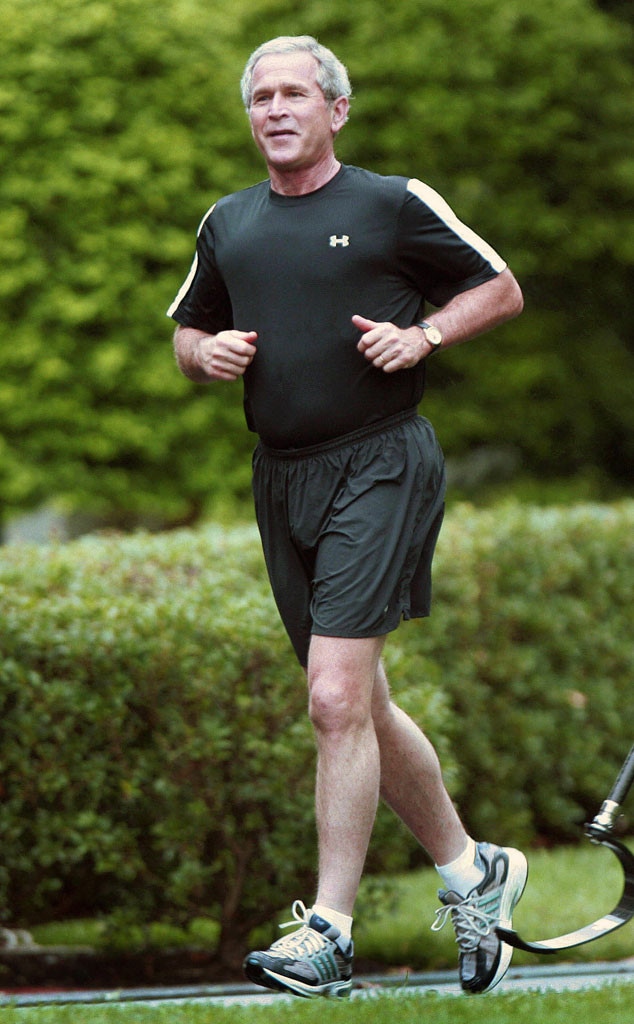 George W. Bush, Running