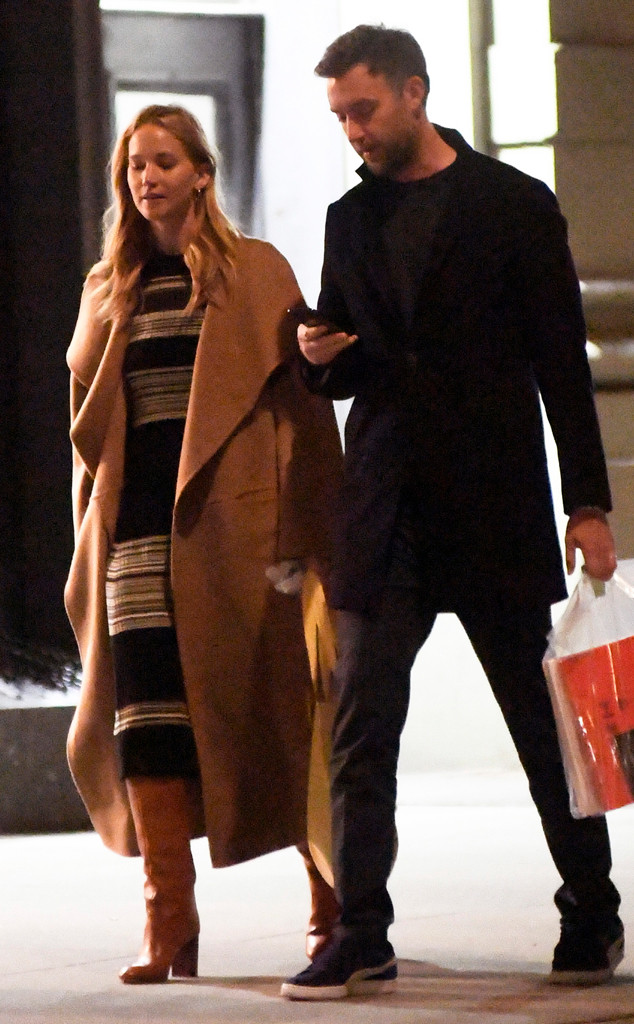 Jennifer Lawrence and Cooke Maroney Step Out Together For First Time ...