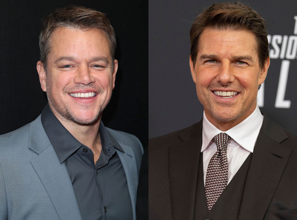 Tom Cruise S Approach To Stunts Is Too Much For Even Matt Damon E Online