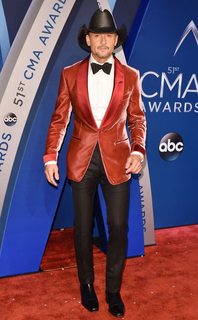 Tim McGraw from The Best CMAs Fashion of AllTime E! News