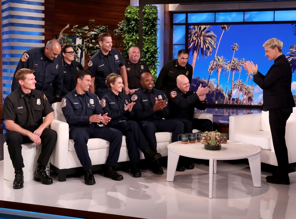 California Firefighters, The Ellen DeGeneres Show 2019