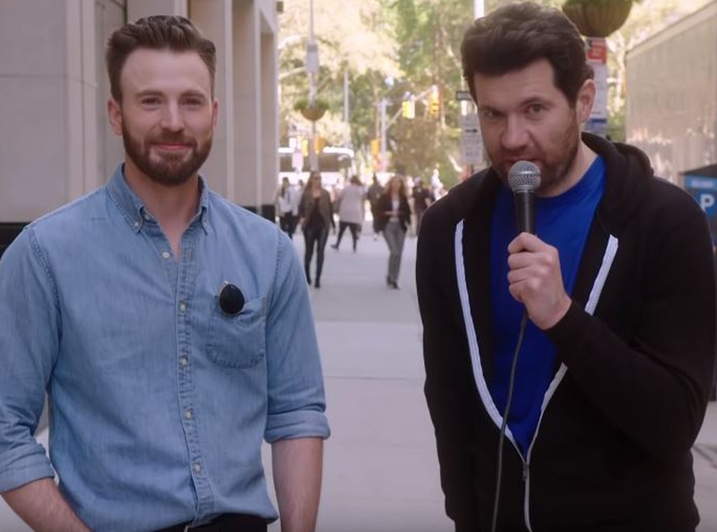 Chris Evans, Billy Eichner, Billy On The Street 2019