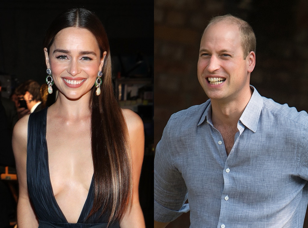 Emilia Clarke, Prince William