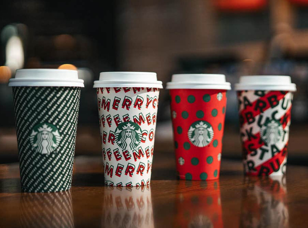 starbucks holiday glass cups