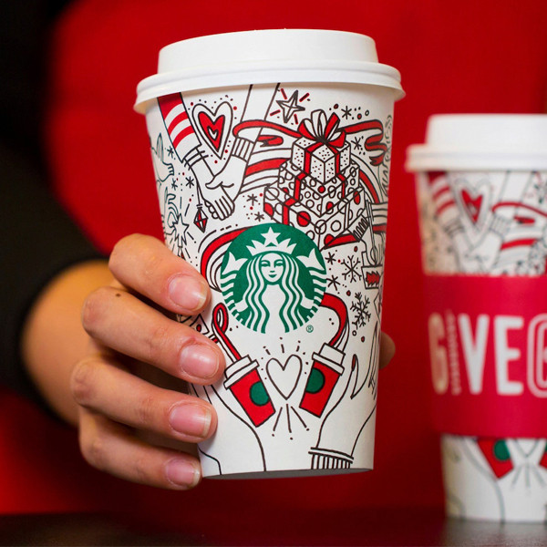 A Look At How Starbucks Holiday Cups Have Changed Over The Years E Online