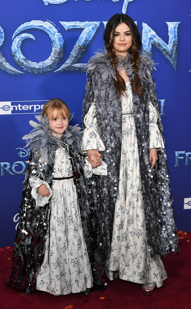 Selena Gomez, Gracie, Frozen ll premiere