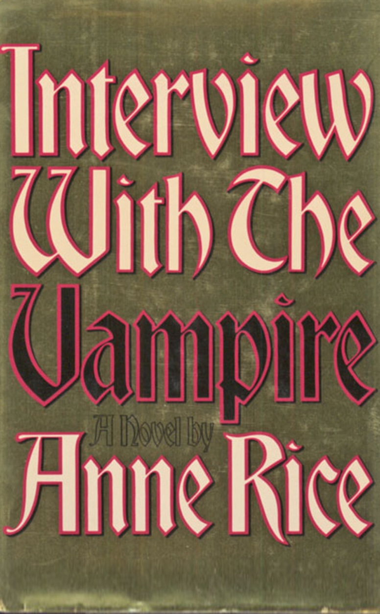 Interview with the Vampire, book cover