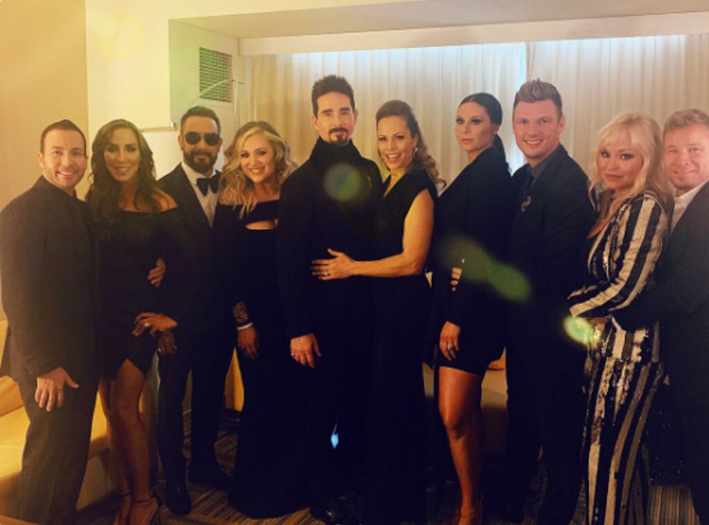 Backstreet Boys from Grammys 2019 Instagrams & Twitpics E! News
