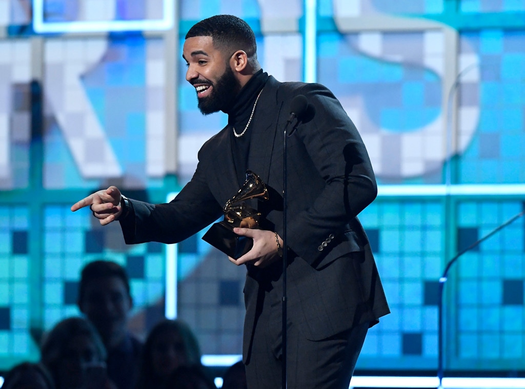 The Grammys Cut Drake S Mic Before He Could Finish His Speech E Online The Grammys Cut Drake S Mic Before He Could Finish His Speech E Online