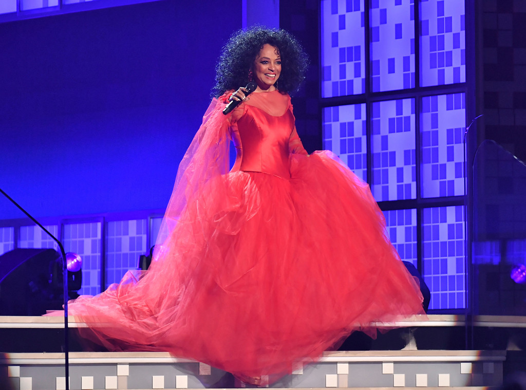 Diana Ross Celebrates Her 75th Birthday at the Grammys With Family and ...