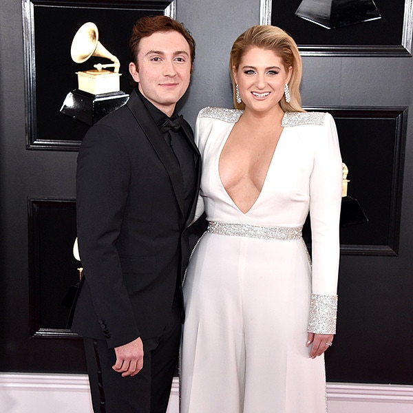 meghan trainor grammy dress