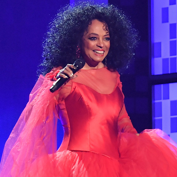 Diana Ross Celebrates 75th Birthday With Family and on Grammy Stage E