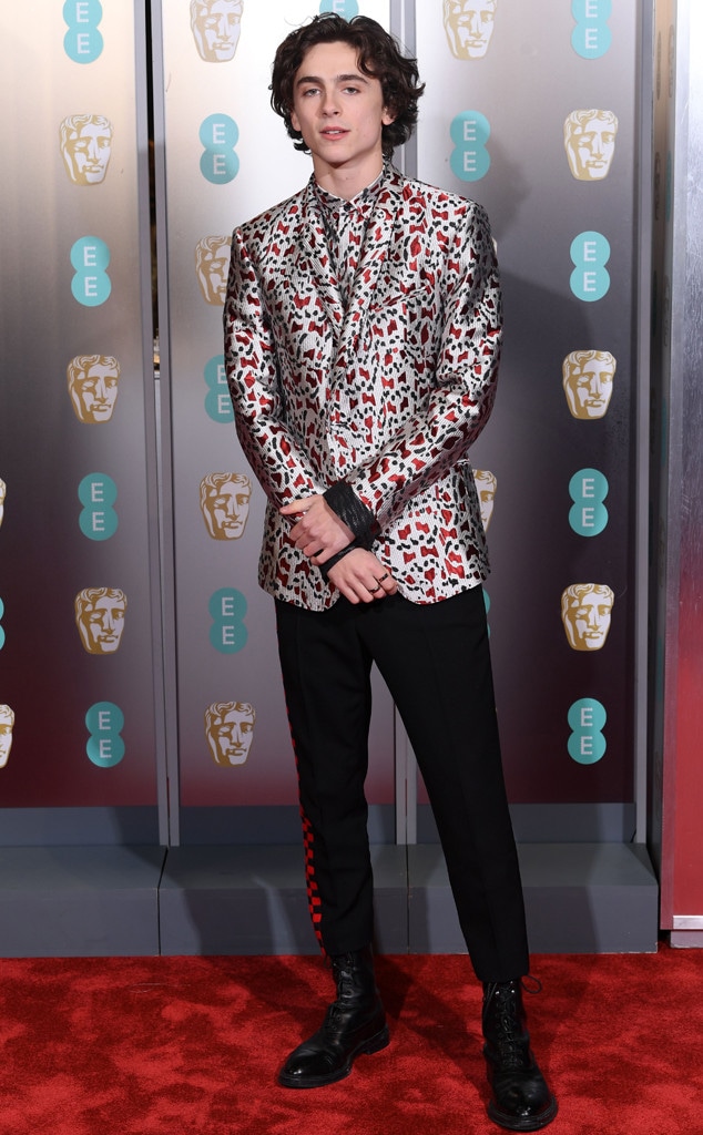 Timothee Chalamet, 2019 BAFTAs