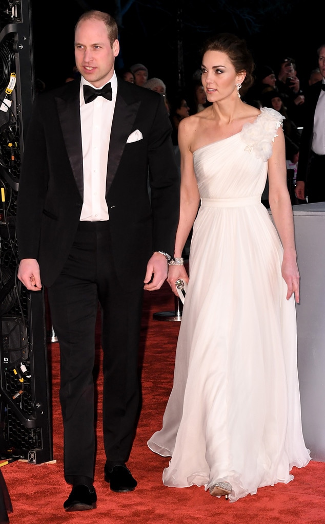 Prince William, Kate Middleton, 2019 BAFTAs