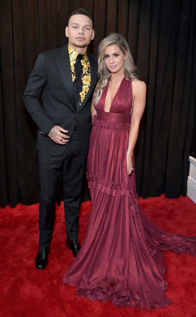 Kane Brown & Katelyn Jae from 2019 Grammy Awards Red Carpet Couples