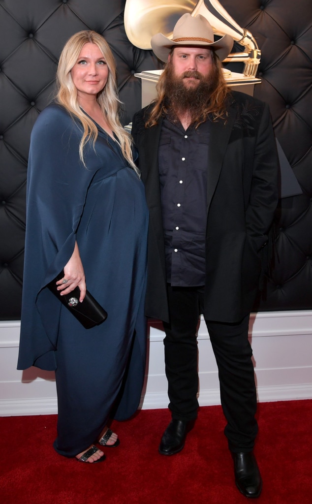 Chris Stapleton & Stapleton from 2019 Grammys Red Carpet