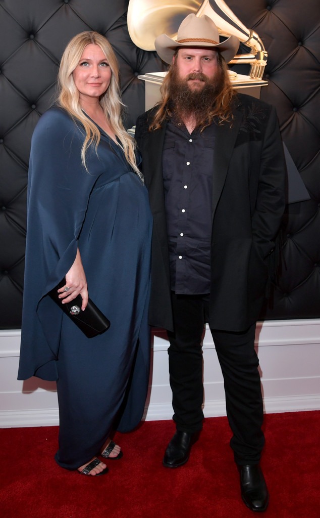 Chris Stapleton and His Wife Baby No. 5