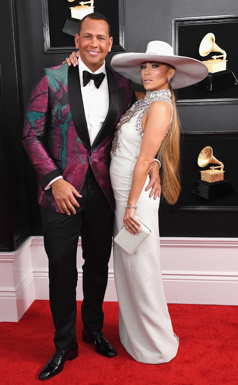 Jennifer Lopez, Alex Rodriguez, Couples, Grammy Awards 2019