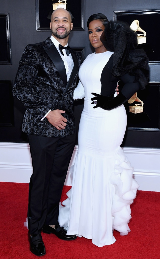 Fantasia Barrino & Kendall Taylor from 2019 Grammy Awards: Red Carpet