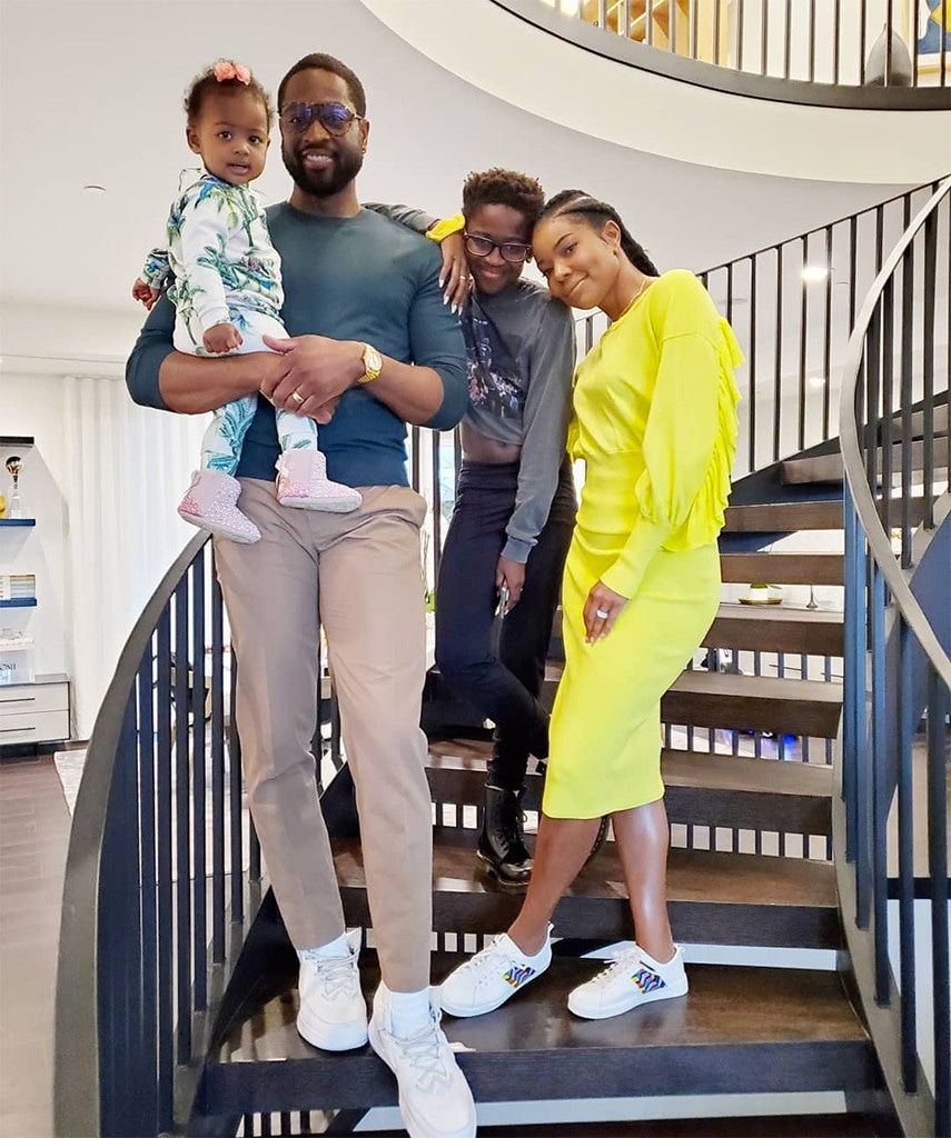 Dwyane Wade, Gabrielle Union, Kids, Zion, Kaavia, Instagram, Thanksgiving 2019