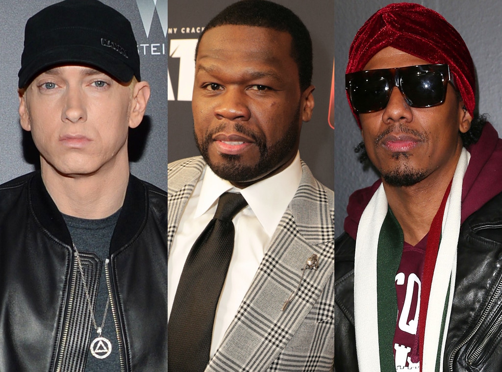 Eminem, 50 Cent, Nick Cannon