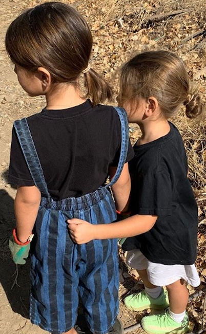 Reign Disick, Penelope Disick, Kourtney Kardashian, Instagram