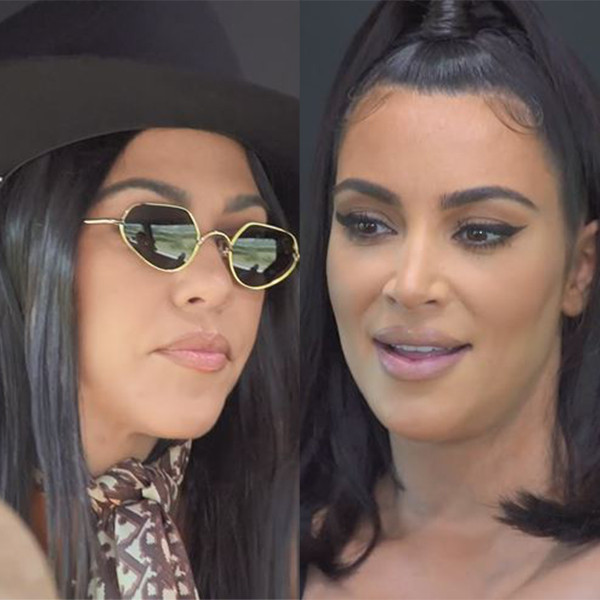 Kourtney Kardashian, Kim Kardashian