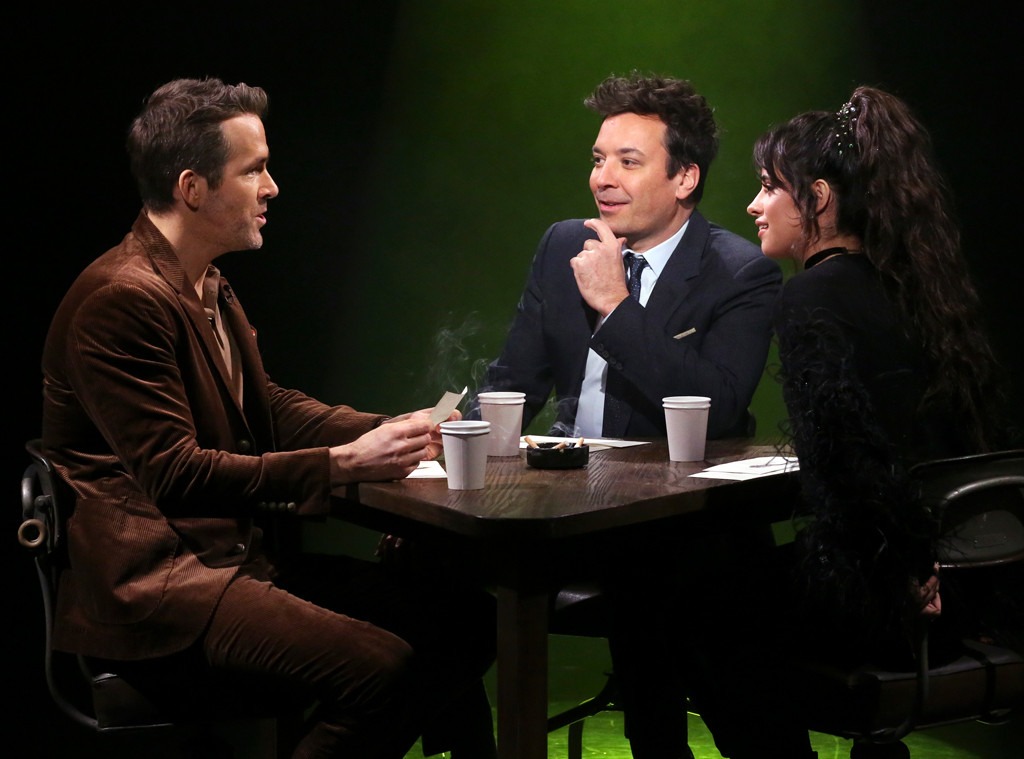 Ryan Reynolds, Camila Cabello, Jimmy Fallon, The Tonight Show Starring Jimmy Fallon 2019