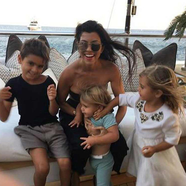 Kourtney Kardashian, Mason Disick, Penelope Disick, Reign Disick, Family