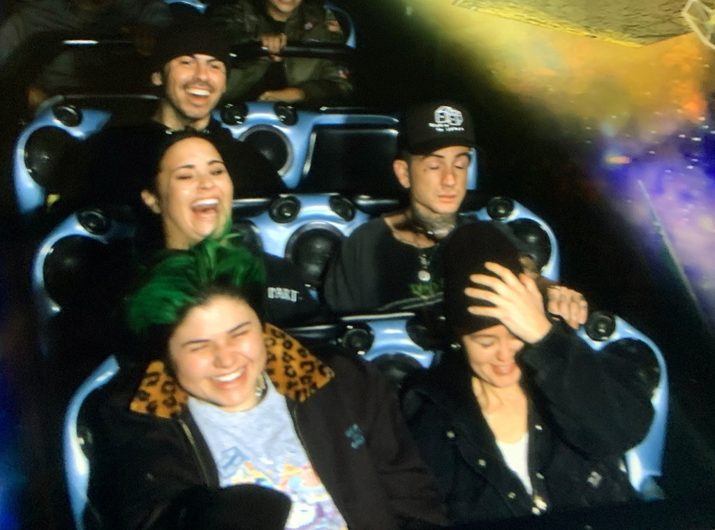 Demi Lovato, Austin Wilson, Disneyland