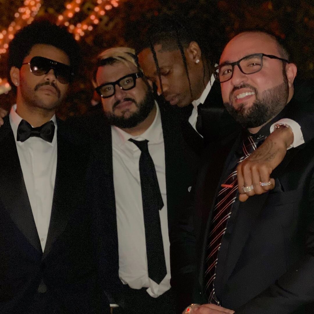 The Weeknd, Amir &amp;quot;Cash&amp;quot; Esmailian, Travis Scott, Wassim &amp;quot;Sal&amp;quot; Slaiby, Diddy, Birthday Party