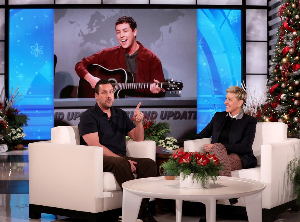 Adam Sandler, Ellen DeGeneres Show